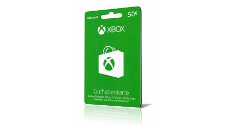 Xbox Live 50 Euro Code Guthaben